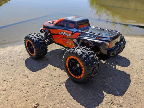 Ravage Pro RC autó – Kefe nélküli, 45 km/h sebességgel, 1/16 méret - Image 4