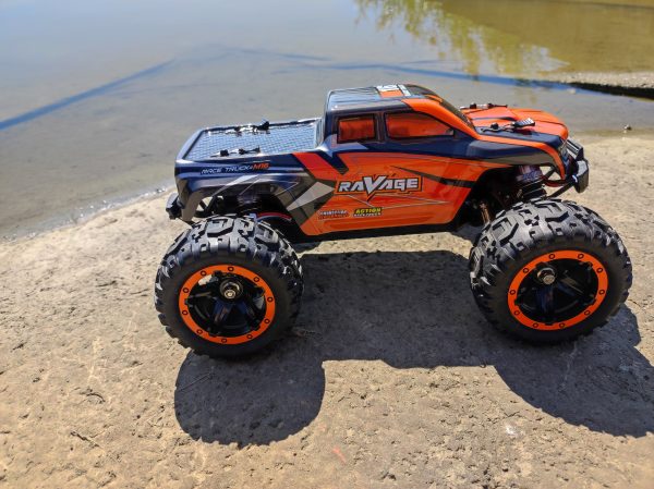 Ravage Pro RC autó – Kefe nélküli, 45 km/h sebességgel, 1/16 méret - Image 3