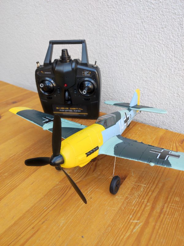 Eachine Bf109 távirányítós repülő, teljesen menetkész, távirányítóval
