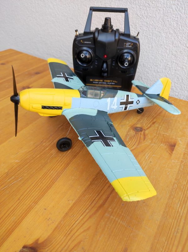 Eachine Bf109 távirányítós repülő, teljesen menetkész, távirányítóval - Image 2