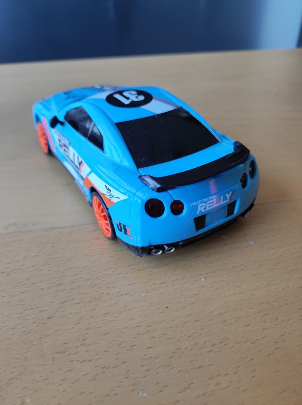 Nissan GTR drift autó, teljesen menetkész, világoskék - Image 7