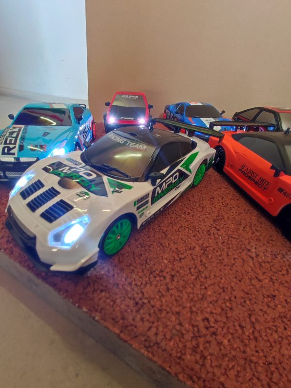 Nissan GTR drift autó, teljesen menetkész, fehér - Image 4