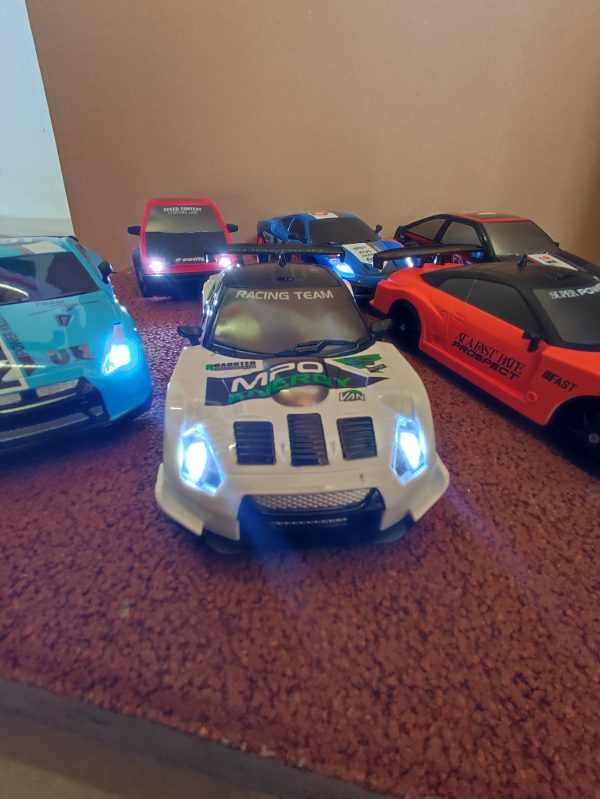 Nissan GTR drift autó, teljesen menetkész, fehér - Image 3