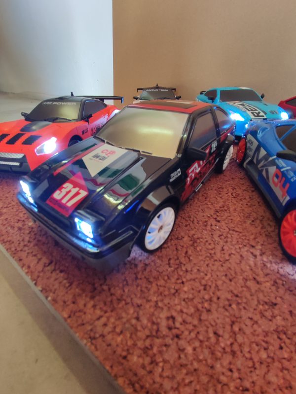 Toyota AE86 drift autó, teljesen menetkész, fekete - Image 4