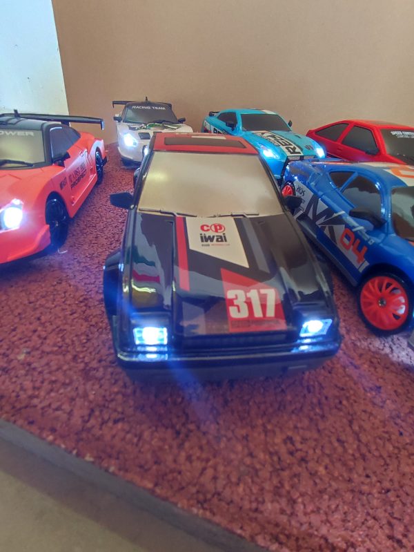 Toyota AE86 drift autó, teljesen menetkész, fekete - Image 3