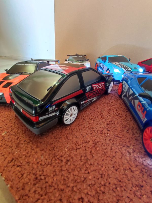 Toyota AE86 drift autó, teljesen menetkész, fekete - Image 6