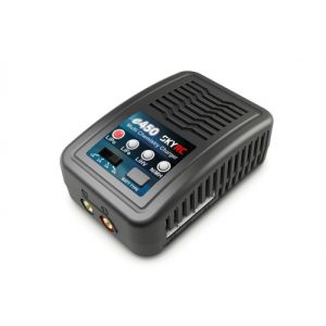 SkyRC E450 Akkumulátor Töltő – 2-4 cellás, LiPo, NiMH és RC Modell Töltő