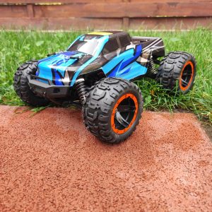 Ravage A RC autó – Kefe nélküli, 45 km/h sebességgel, 1/16 méret, Off-road Terepjáró (kék)