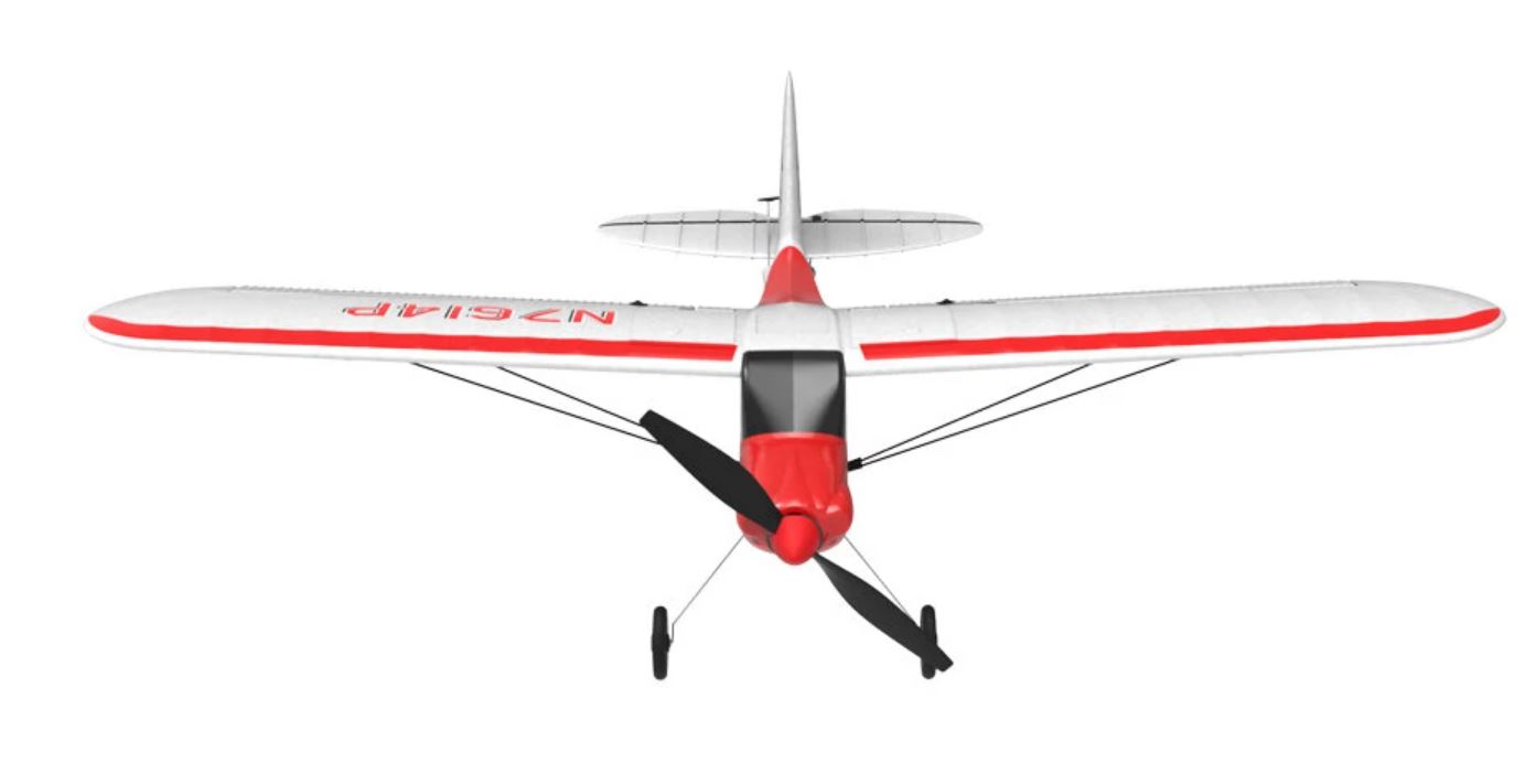 Sport Cub 500 RC Repülő Kezdőknek – Teljesen Összeszerelt, Stabil és Könnyen Irányítható Modell (Piros) - Image 14