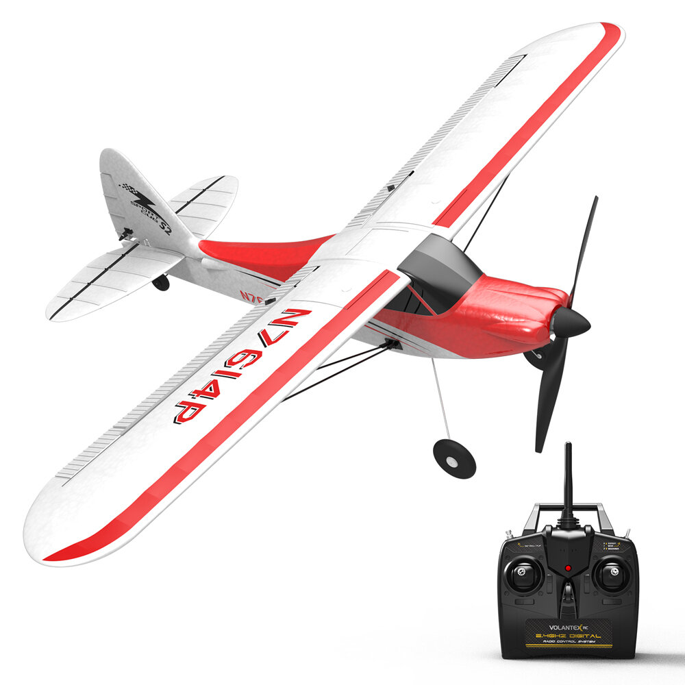 Sport Cub 500 RC Repülő Kezdőknek – Teljesen Összeszerelt, Stabil és Könnyen Irányítható Modell (Piros)