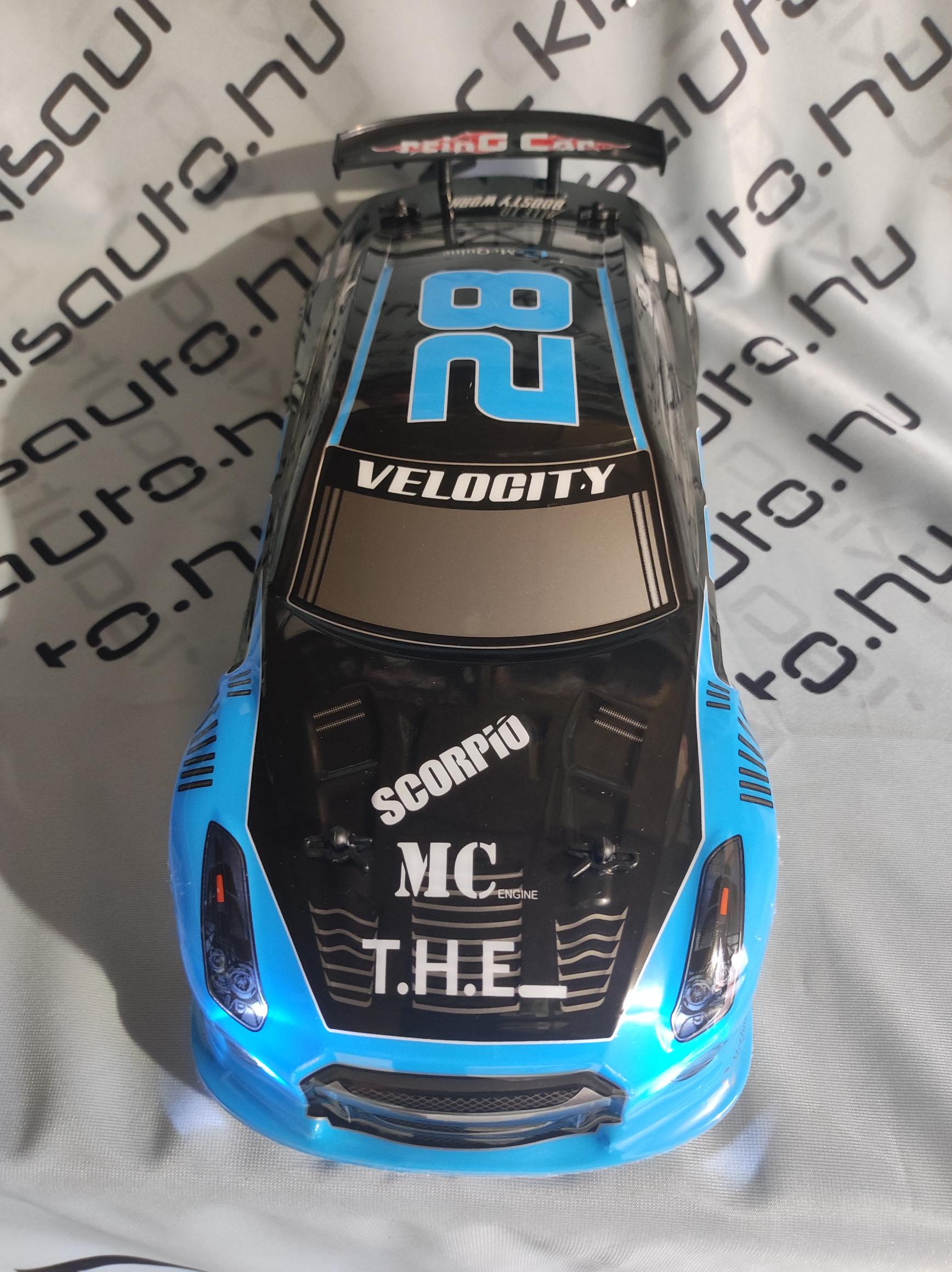 RTR Nissan rc autó fölülről