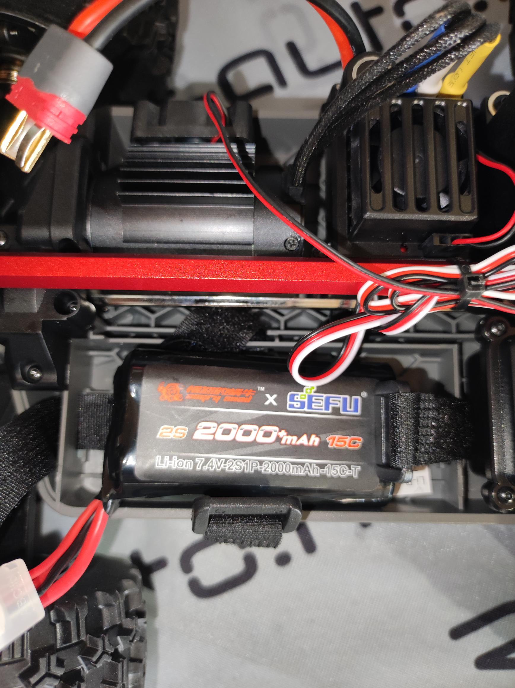 2000mAh 2S lipo akku
