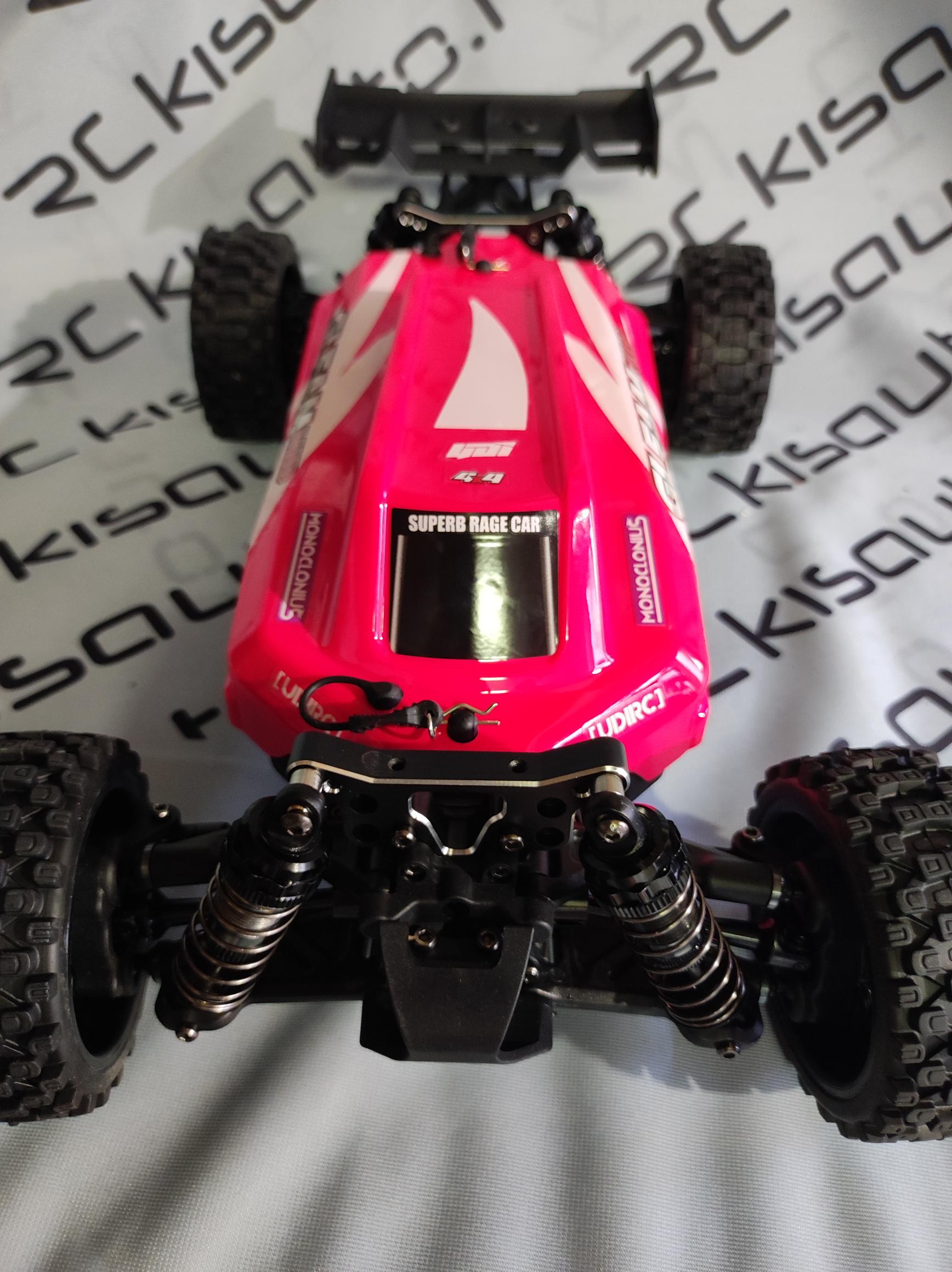 Brushless buggy szemből fölülről