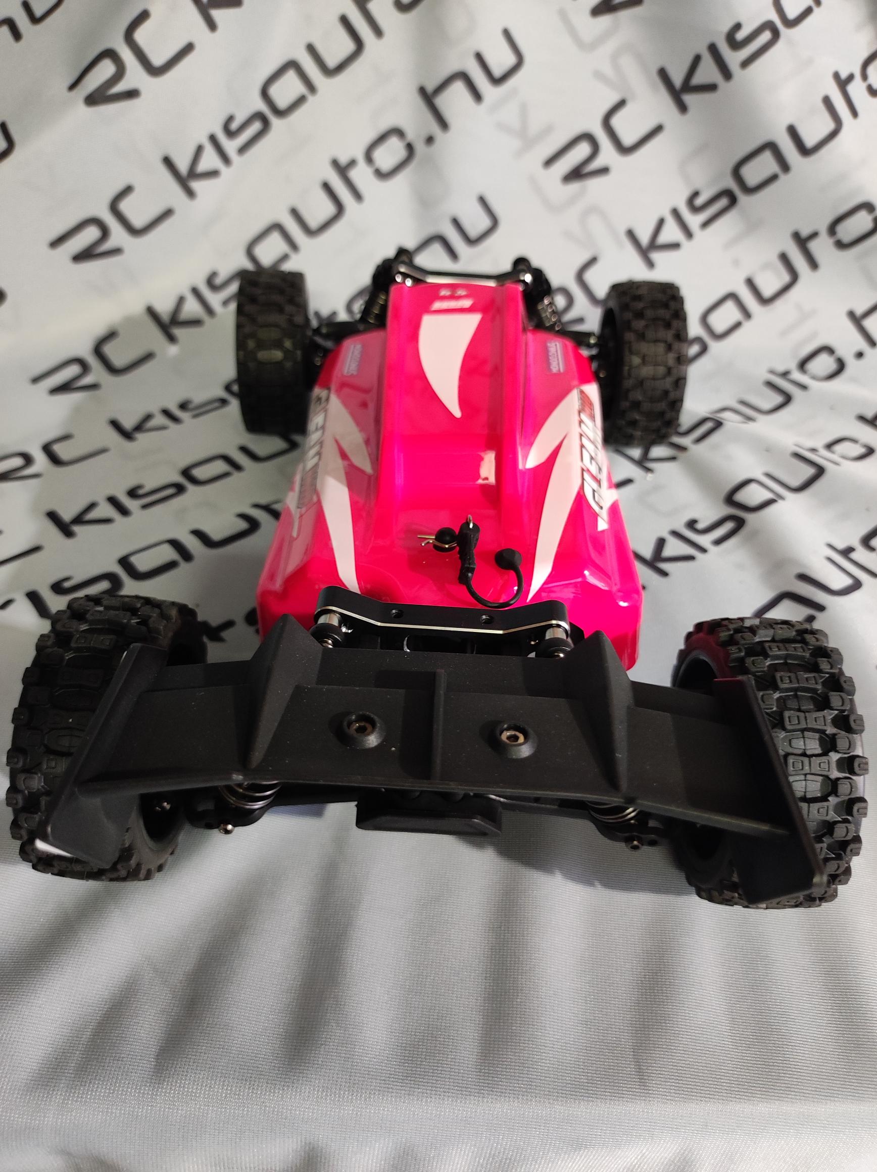 Rózsaszín brushless buggy