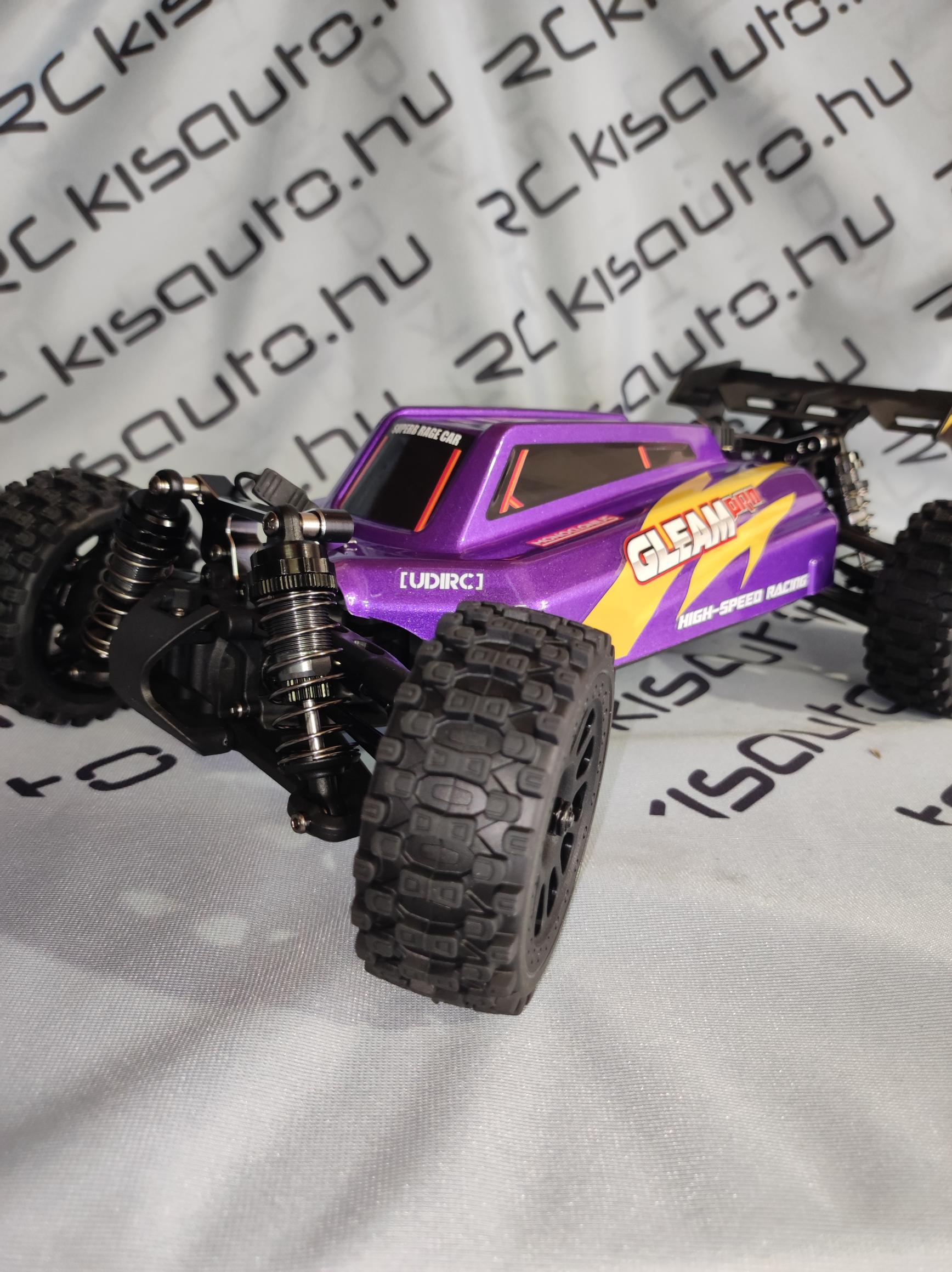 Távirányítós buggy szemből kerékkel