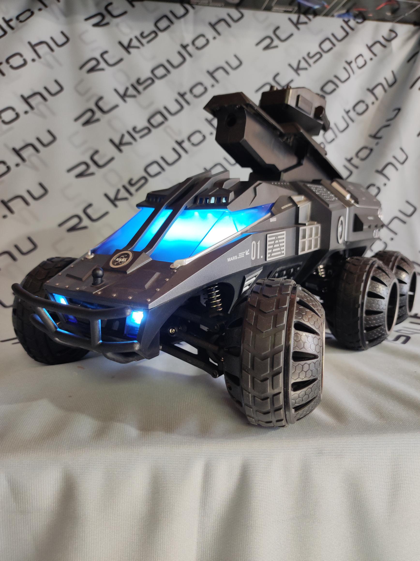 RC tank ágyúval